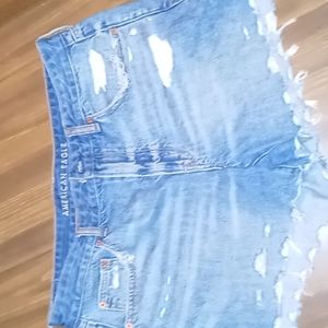 American eagle distressed shorts